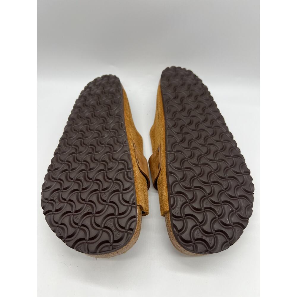 Birkenstock Kyoto Mink Nubuck Suede Leather Slides Men's Size 12 - Picture 4 of 16